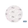 HOJA DE LIJADO LIJADORA ORBITAL 8 AGUJEROS Ø125 MM G 80   CAJA 5 UNID.