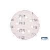 HOJA DE LIJADO LIJADORA ORBITAL 8 AGUJEROS Ø125 MM G 120   CAJA 5 UNID.