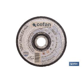 DISCO CORTE - 125X1,0X22,23 METAL STAND.