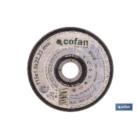 DISCO CORTE - 115X1,6X22,23 METAL STAND.