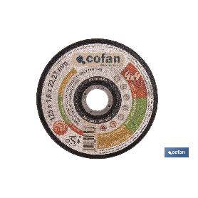 DISCO CORTE 4X4 DE 125X1,6X22,2