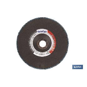 DISCO LAMINADO PROFESIONAL INCLINADO 178 MM. - GRANO 40 ZIRCONIO