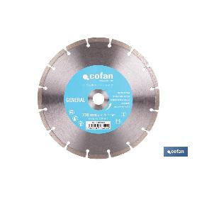 DISCO DIAM. UNIVERSAL BASICO 230 MM.