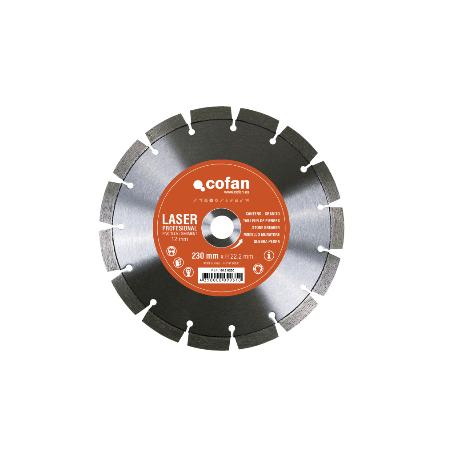 DISCO DIAMANTE MODELO CANTERO H-12MM D-300MM.