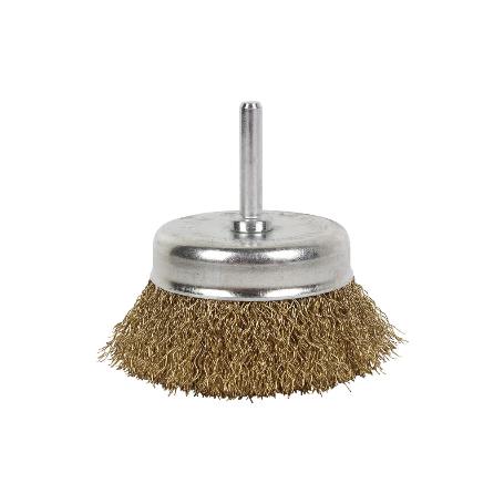 CEPILLO COPA ONDULADO 6XØ75 A.LATONADO 0.3MM