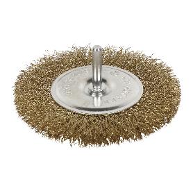 CEPILLO CIRCULAR ONDULADO 6XØ50 A.LATONADO 0.3MM