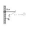 KIT SANITARIO FIJACION LAVABO  10X110 MM. (2 PIEZAS)