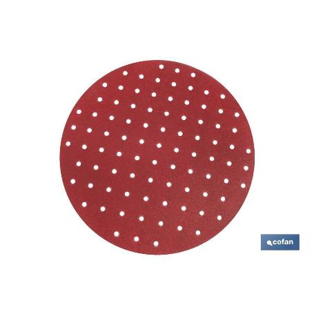 DISCO LIJA MICROPERFORADO C/VELCRO Ø225 G-220 VENTA UNITARIA