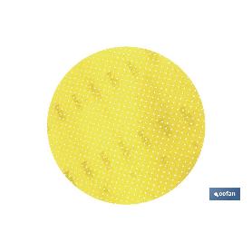 DISCO LIJA MICROPERFORADO ALTA CALIDAD C/VELCRO Ø225 G-220 VENTA UNITARIA