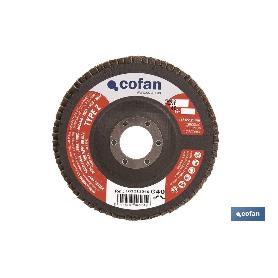 DISCO LAMINADO ESTANDAR PLANO 115 MM. G-60 ZIRCONIO VENTA UNITARIA