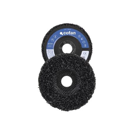 DISCO VELLON P/LIMPIEZA FIBRA-PLANO 125X22,2   CAJA 5 UNID.