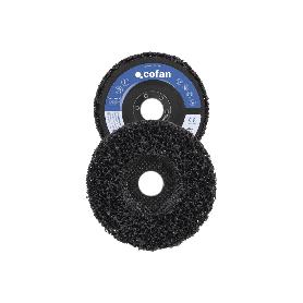 DISCO VELLON P/LIMPIEZA FIBRA-PLANO 180X22,2   CAJA 6 UNID.