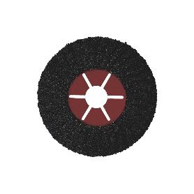 DISCO ABRASIVO SEMIFLEXIBLE Ø180 G-120   CAJA 25 UNID.