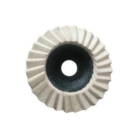 DISCO LAMINAS FIELTRO P/ PULIR Ø115 G-D5/H25   CAJA 5 UNID.