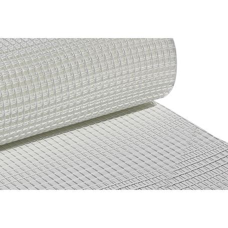 MALLA PLAST. CUADRADA JARDIN 20MM BLANCO 1X25M