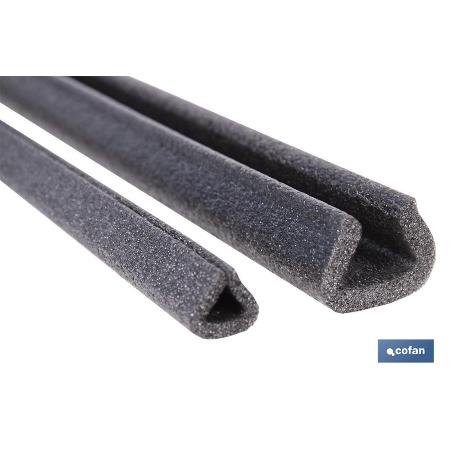 CANTONERA ESPUMA TIPO U 20 MM 1 M VENTA UNITARIA