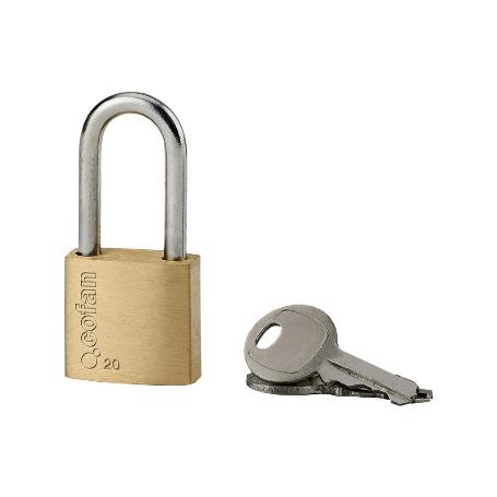 CANDADO DE LATÓN A/LARGO QUALITY PLUS 50MM