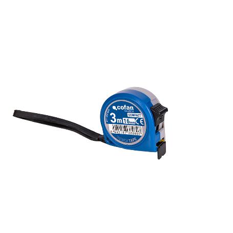 FLEXÓMETRO ESTÁNDAR 16 MM X 3 M