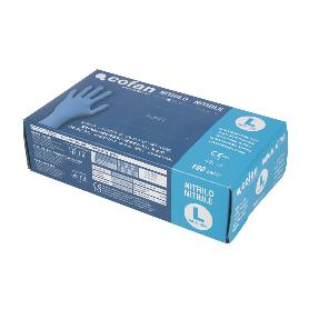 CAJA 100 UNDS. GUANTES DE NITRILO T- L