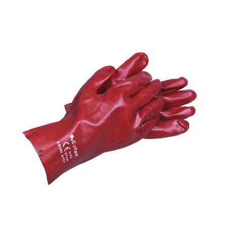 BLISTER G. PVC ROJO 35 CMS   CAJA 12 UNID.