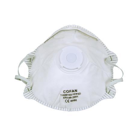 MASCARILLA PROTECCION C/VALVULA FFP2D   CAJA 10 UNID.