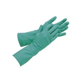 GUANTE VERDE NITRILO T 7,5   CAJA 12 UNID.