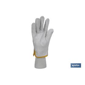 GUANTE CONDUCTOR DE PIEL TALLA 8   CAJA 12 UNID.