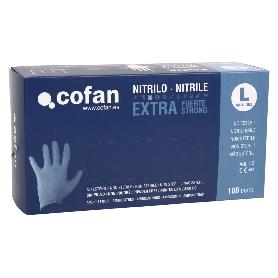 CAJA 100 UDS. GUANTES NITRILO EXTRA FUERTE T - L