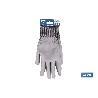 GUANTE ANTICORTE IMPREGNADO PU GRIS T-9   CAJA 12 UNID.
