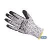 GUANTE ANTICORTE ULTRA LIGERO IMPREGNADO PU NEGRO T-8 VENTA UNITARIA