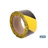 CINTA BALIZAM. AMARILLA/NEGRA 50MM X 100MTS