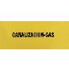 CINTA BALIZ. CANALIZACION GAS 150MMX250MTS