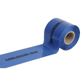 CINTA BALIZ. CANALIZACION AGUA 150MMX250MTS