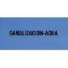 CINTA BALIZ. CANALIZACION AGUA 150MMX250MTS