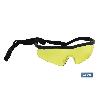 GAFAS SEGURIDAD SPORT AMBAR UV PROTECTION