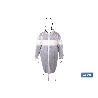 BATA BLANCA DESECHABLE DE PP TALLA ÚNICA