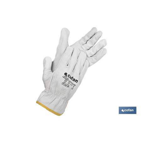 BLISTER GUANTE PIEL FLOR ANTICALÓRICO TALLA 9 VENTA UNITARIA