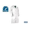 BATA BLANCA PALETTE 100% ALGODÓN T-XXL