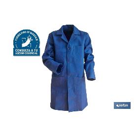 BATA AZUL OSCURA LIMEUR 100% ALGODÓN T-XXL