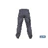 PANTALÓN DE TRABAJO LOKI ELASTANO 215 G/M2 GRIS ANTRACITA TALLA 48