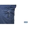 BERMUDAS DE TRABAJO TYR ELASTANO 215 G/M2 AZUL MARINO CON DETALLES GRISES TALLA 40