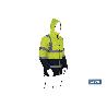 PARKA DE ALTA VISIBILIDAD MODELO DENEB AMARILLO Y AZUL TALLA XXXL