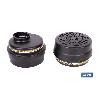 SET DE 2 FILTROS TIPO ABEK1P3 (ADAPTABLES A MÁSCARA FACIAL)