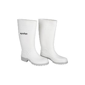 BOTA AGUA PVC BLANCA TALLA 47