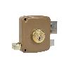 CERRADURA SOBREPONER C/CERRADERO 100MM IZQUIERDA