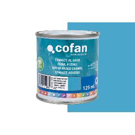 ESMALTE AL AGUA (125 ML) AZUL TURQUESA SATINADO