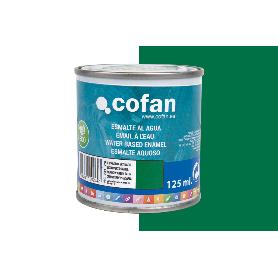 ESMALTE AL AGUA (125 ML) VERDE PRADERA SATINADO