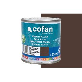 ESMALTE AL AGUA (125 ML) MARRÓN TOSCANA SATINADO