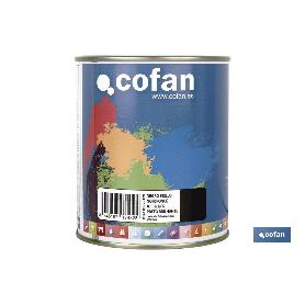 ESMALTE SINTÉTICO (750 ML) NEGRO BRILLO