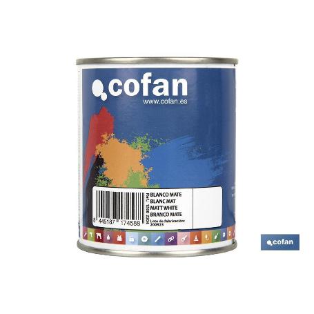 ESMALTE SINTÉTICO (375 ML) BLANCO MATE